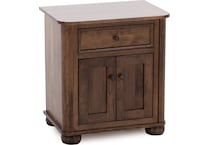 mavn brown single drawer   