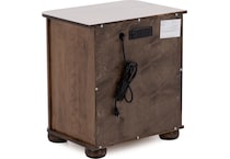 mavn brown single drawer   