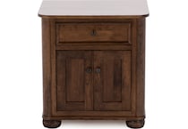 mavn brown single drawer   