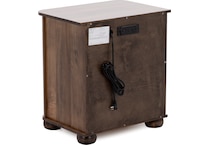mavn brown three drawer   