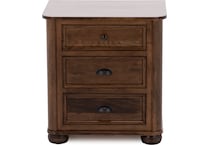 mavn brown three drawer   
