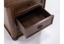 mavn brown three drawer   