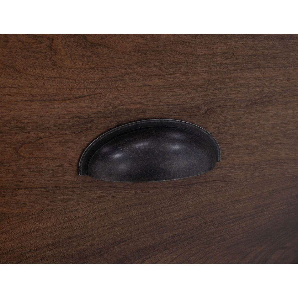 mavn brown three drawer   