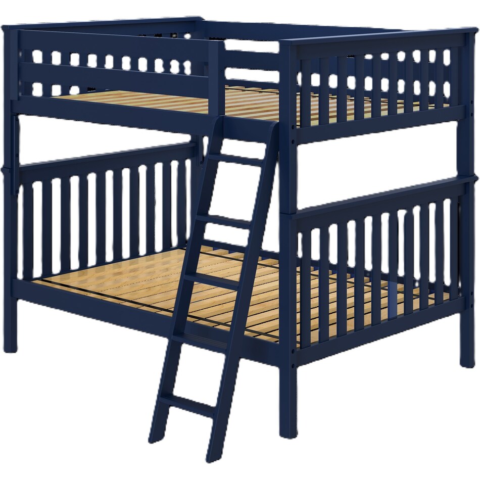 maxw blue full bunk bed package ffp  