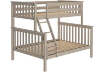 maxw grey full bunk bed package tpk  