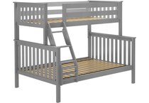 maxw grey full bunk bed package tpk  