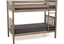 maxw grey twin bunk bed package fpk  