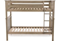 maxw grey twin bunk bed package fpk  