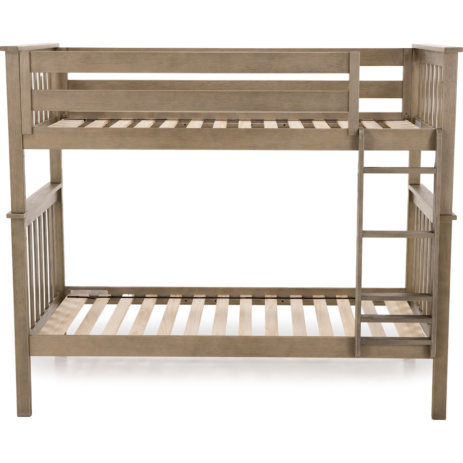 maxw grey twin bunk bed package fpk  