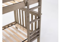 maxw grey twin bunk bed package fpk  