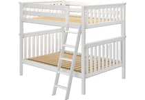 maxw white full bunk bed package ffp  