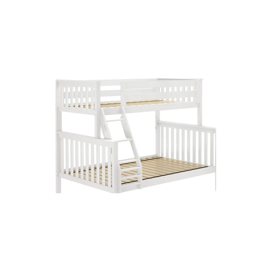 maxw white full bunk bed package tpk  