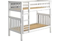 maxw white twin bunk bed package fpk  