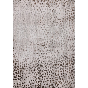 Nevada Brown Spotted Area Rug
