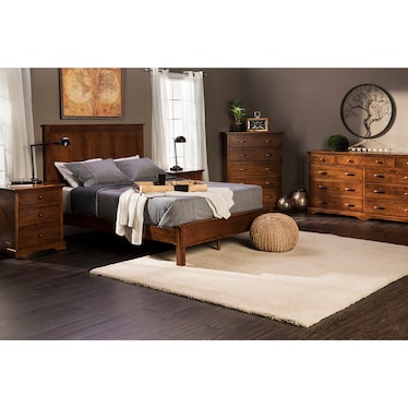 Daniel's Amish Manchester Panel Bed