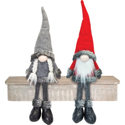 Assorted Gnome with Tall Hat Each 26"H