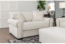 michael nicholas designs beige chair and a half lifestyle image z  