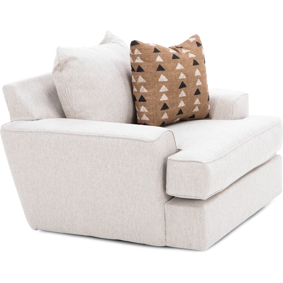 michael nicholas designs beige swivel chair z  
