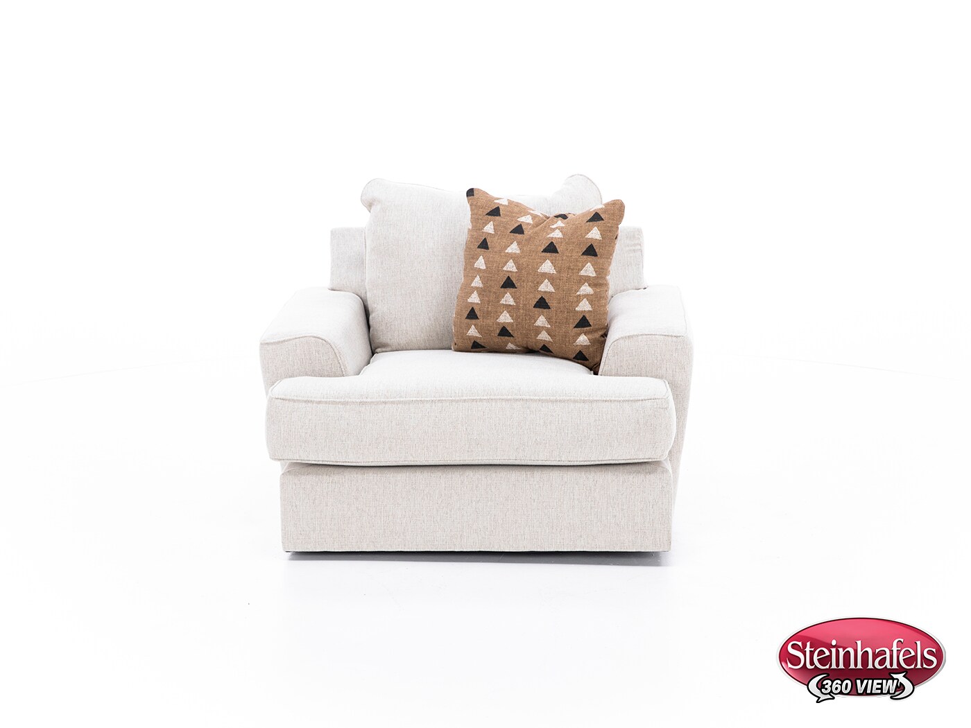 michael nicholas designs beige swivel chair  image z  