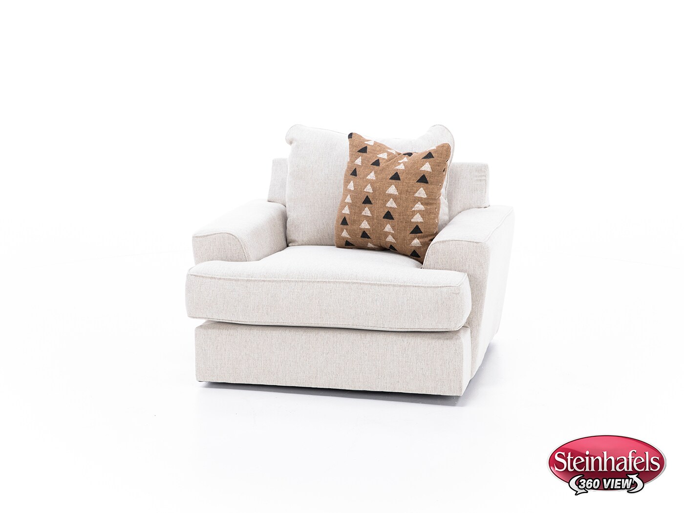 michael nicholas designs beige swivel chair  image z  