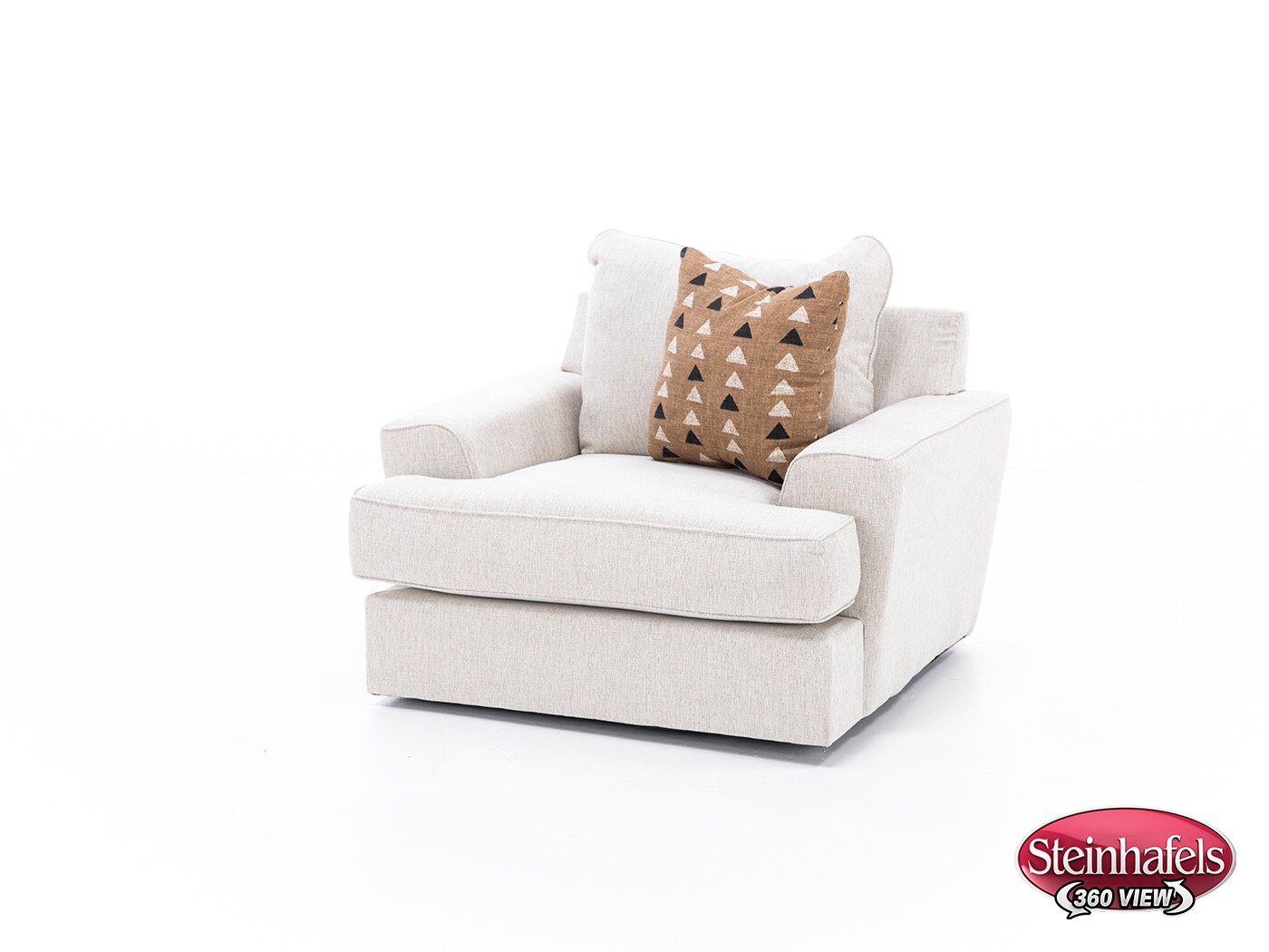michael nicholas designs beige swivel chair  image z  