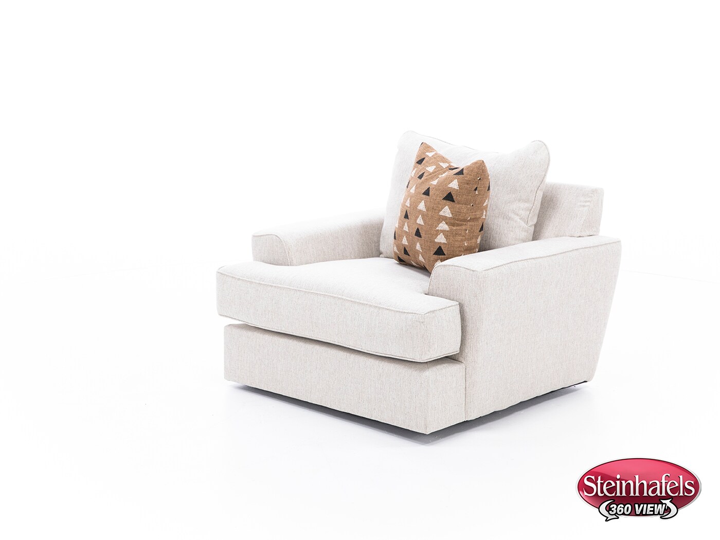 michael nicholas designs beige swivel chair  image z  