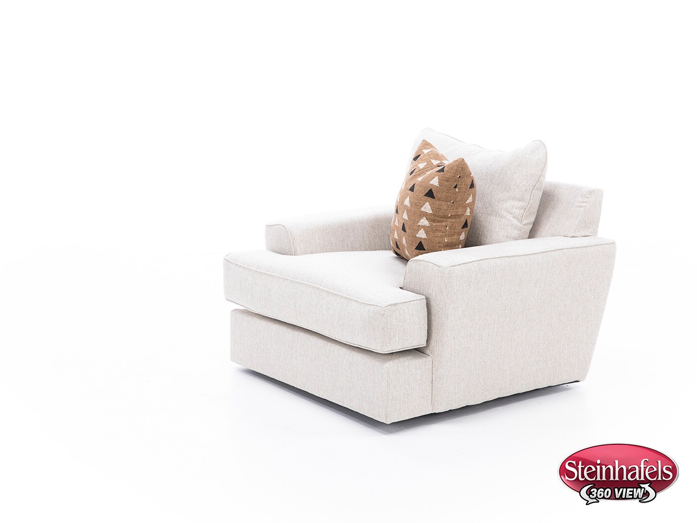 michael nicholas designs beige swivel chair  image z  