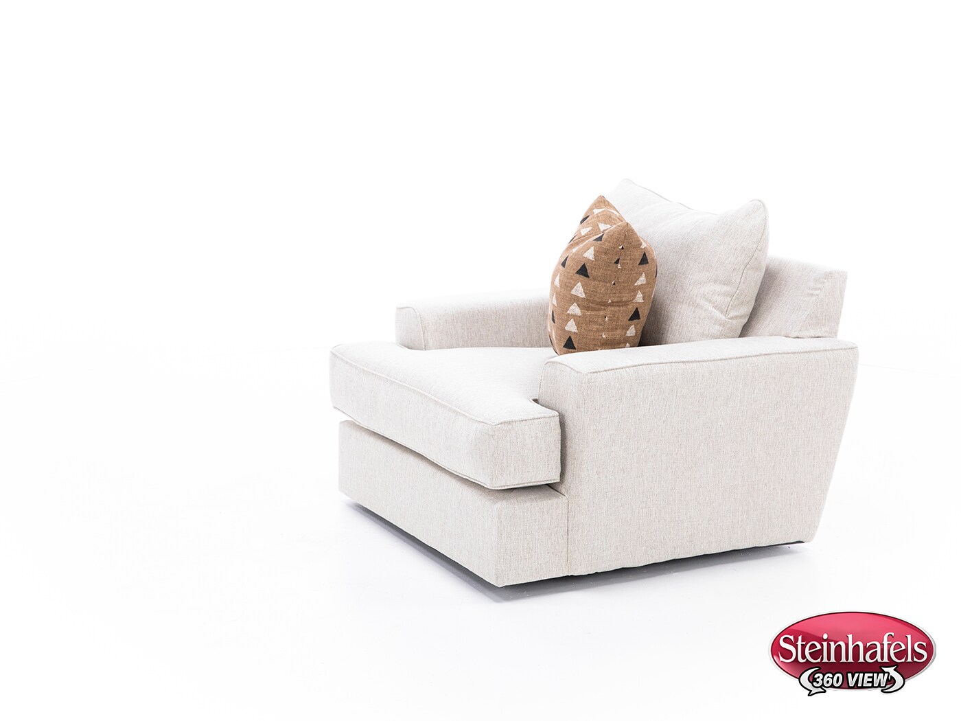 michael nicholas designs beige swivel chair  image z  