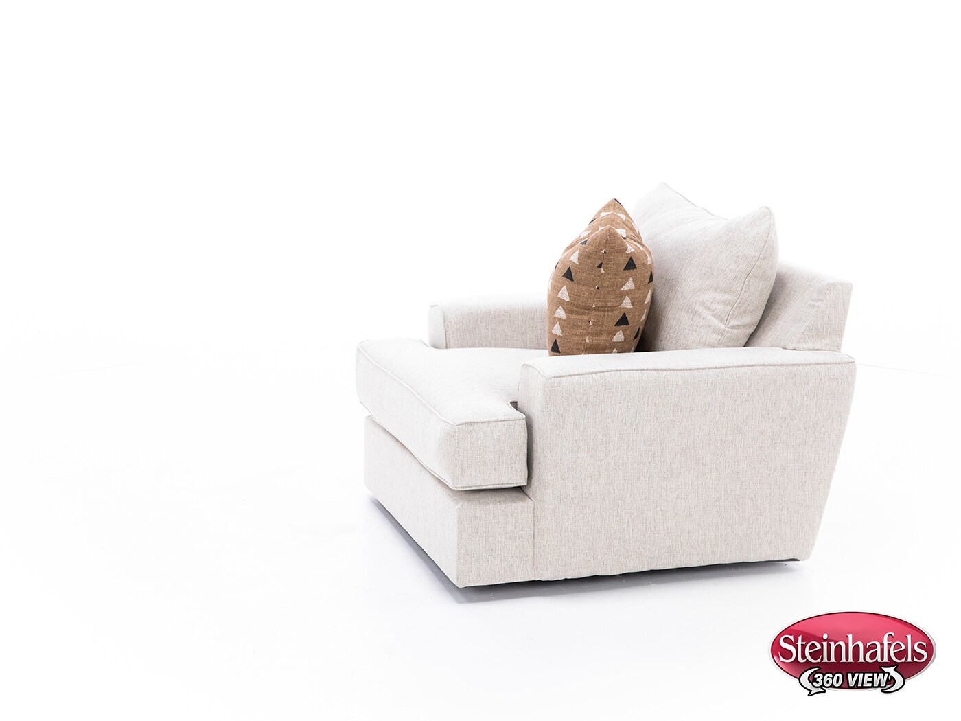 michael nicholas designs beige swivel chair  image z  