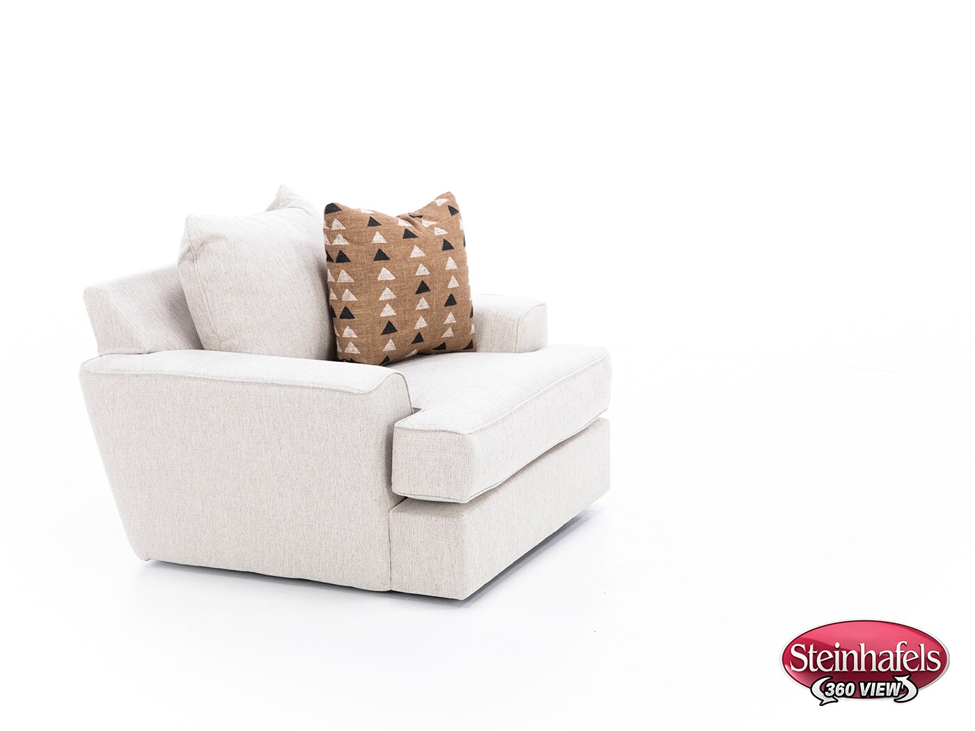 michael nicholas designs beige swivel chair  image z  
