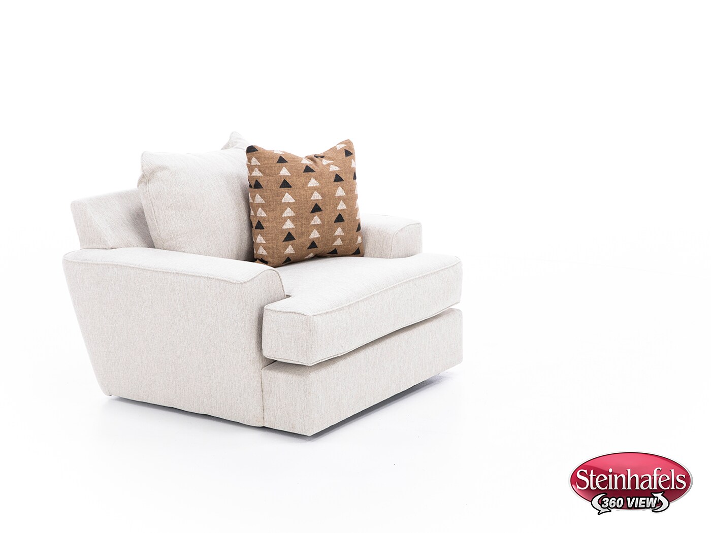 michael nicholas designs beige swivel chair  image z  