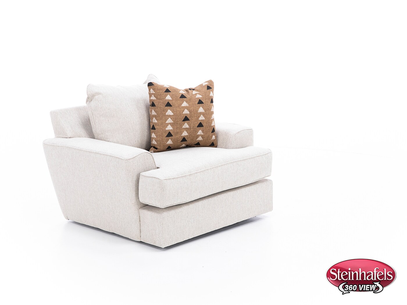 michael nicholas designs beige swivel chair  image z  