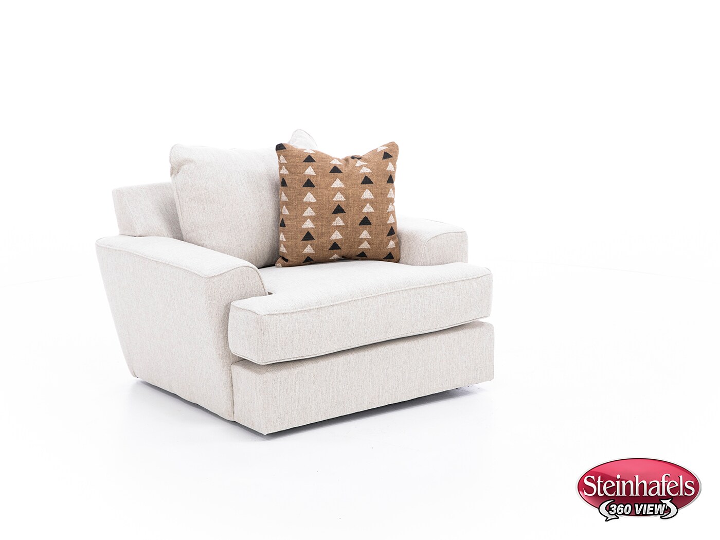 michael nicholas designs beige swivel chair  image z  