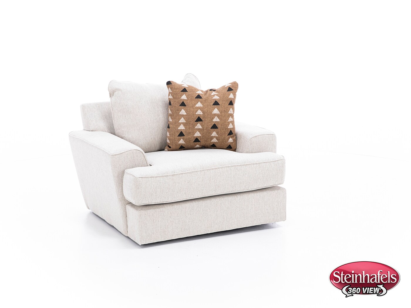 michael nicholas designs beige swivel chair  image z  