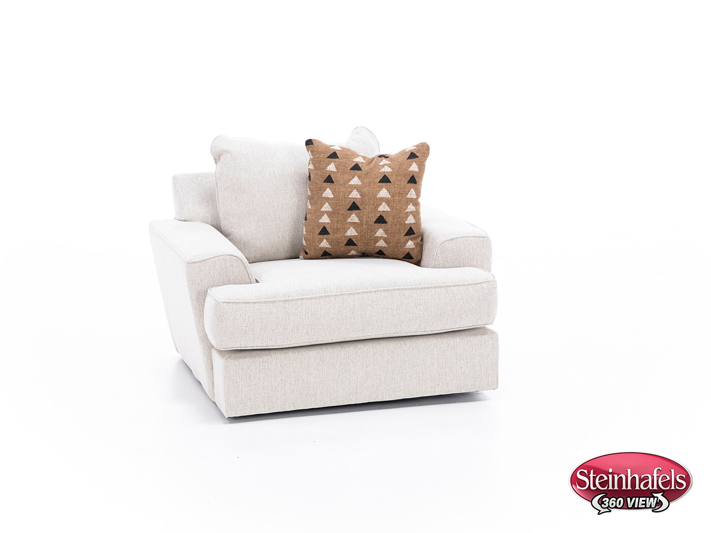 michael nicholas designs beige swivel chair  image z  