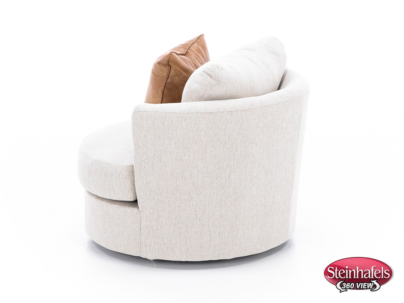 michael nicholas designs beige swivel chair  image z  