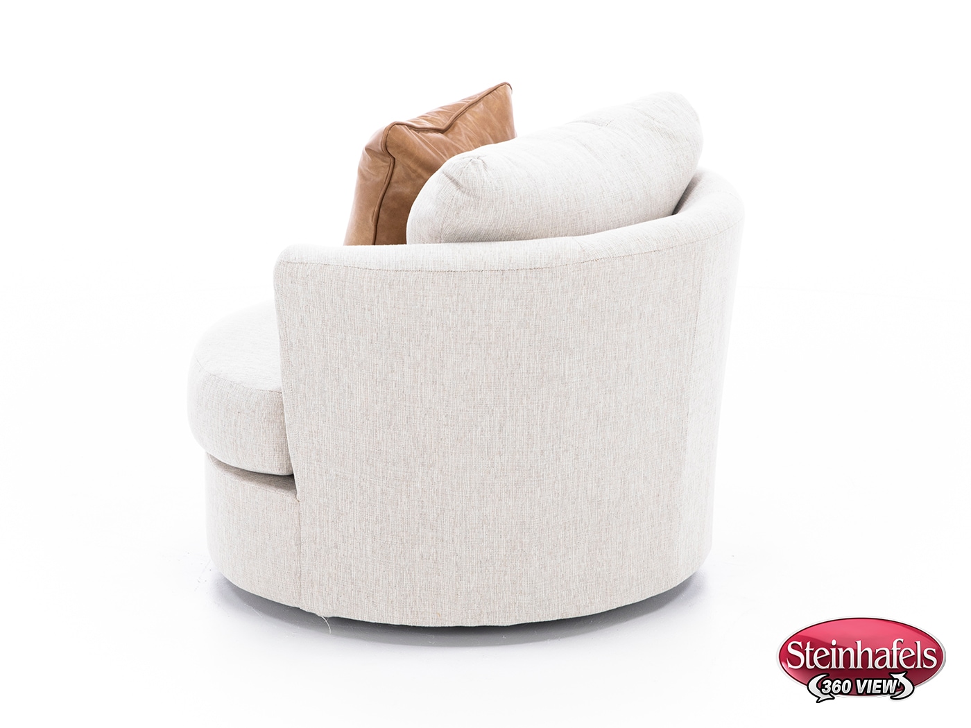 michael nicholas designs beige swivel chair  image z  