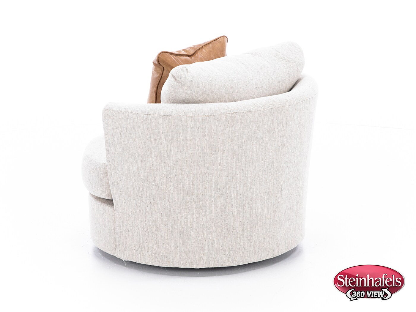 michael nicholas designs beige swivel chair  image z  
