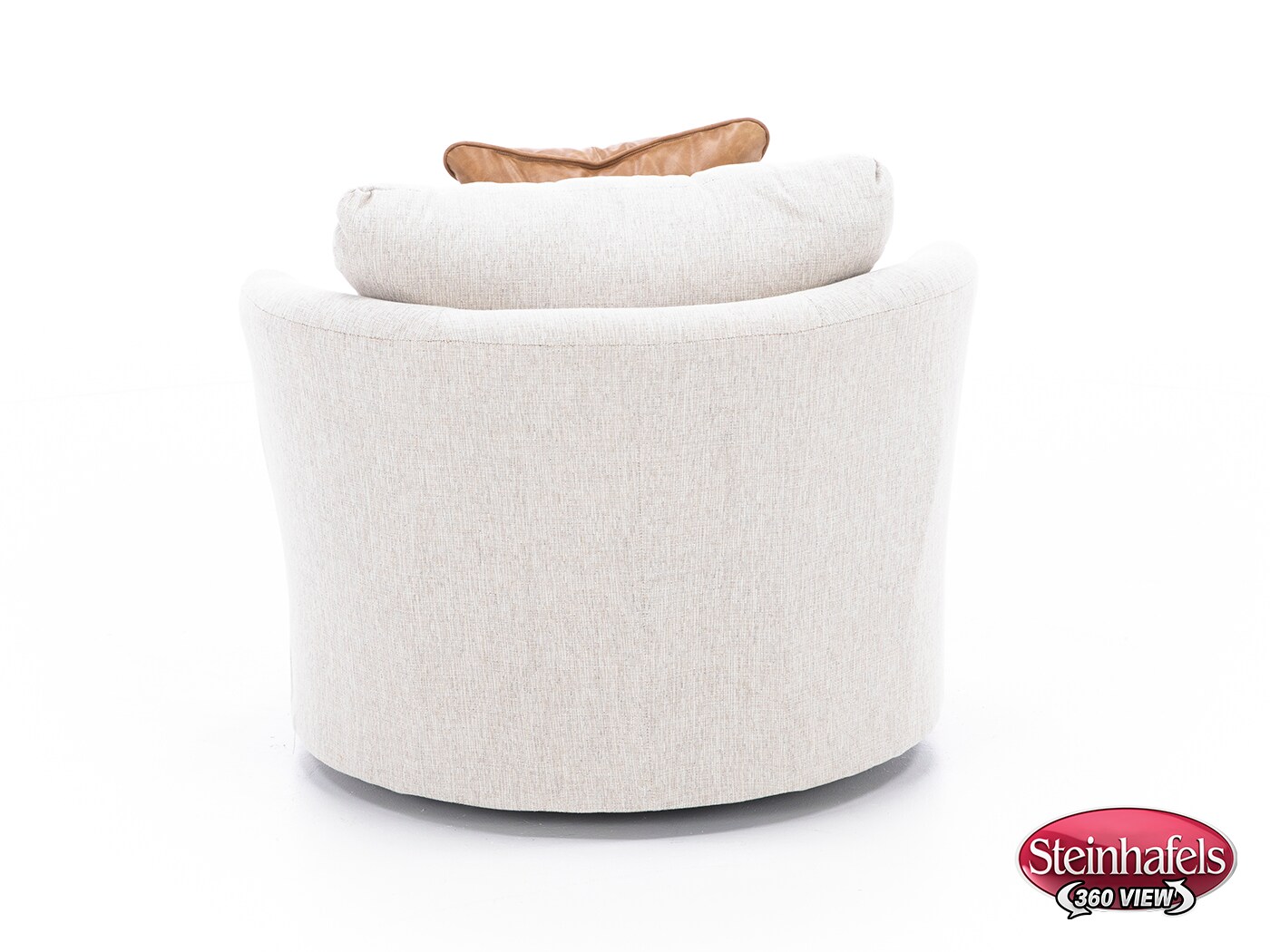 michael nicholas designs beige swivel chair  image z  