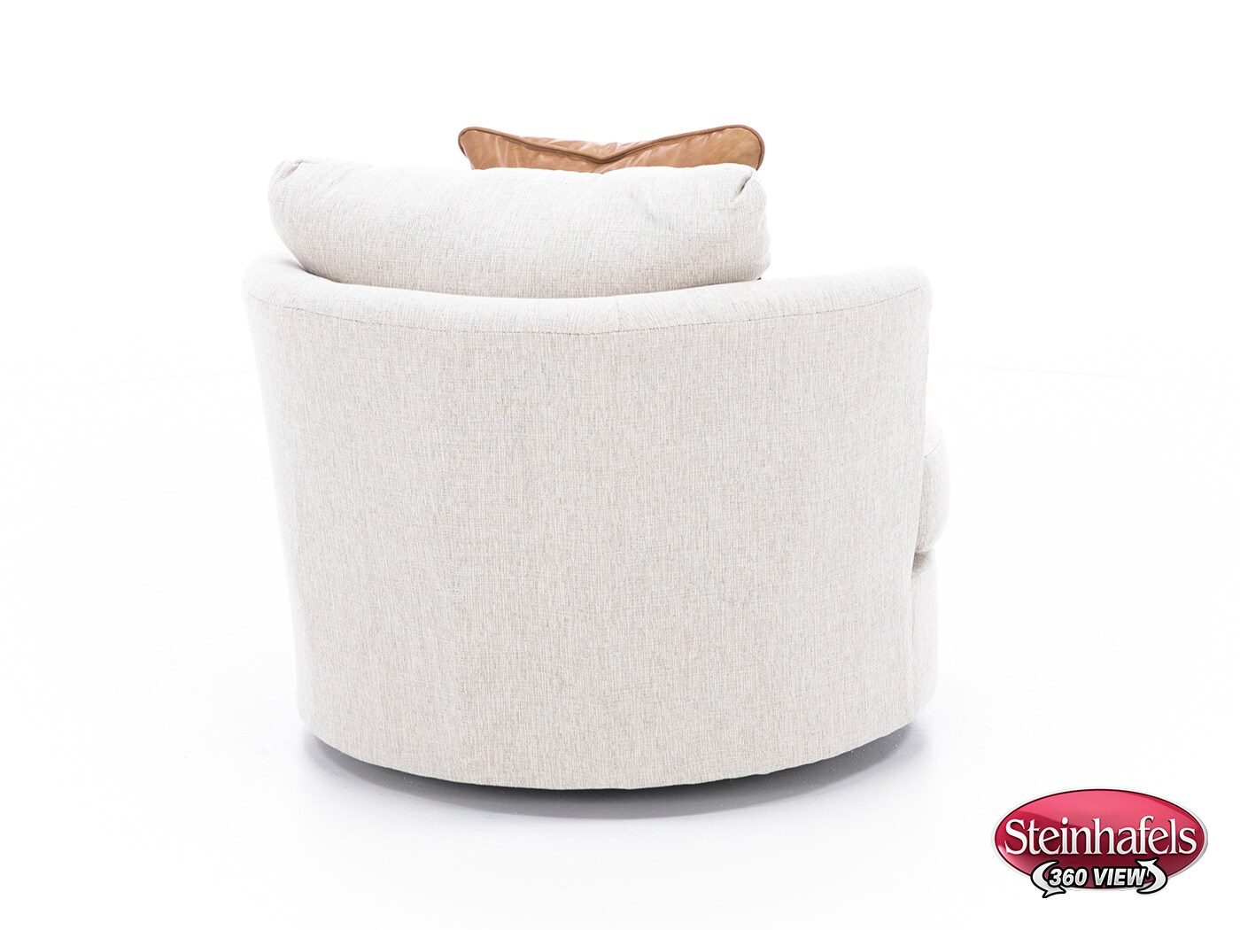 michael nicholas designs beige swivel chair  image z  