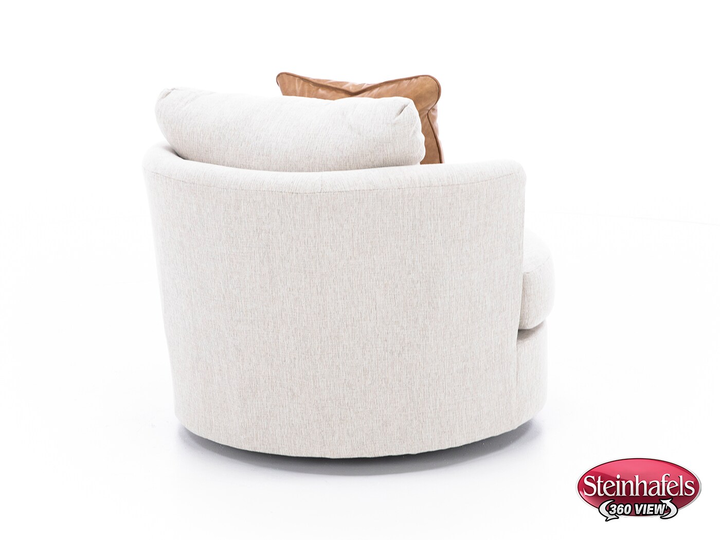 michael nicholas designs beige swivel chair  image z  