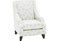 michael nicholas designs grey accent chair z  