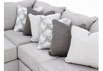 michael nicholas designs grey sta fab sectional pieces pkg  