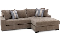 mndc brown sta fab sectional pieces zpkg  