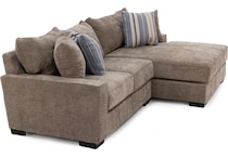 mndc brown sta fab sectional pieces zpkg  