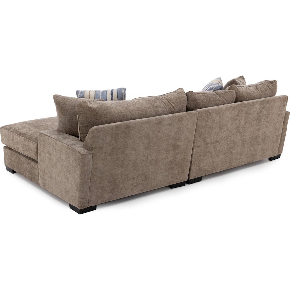 mndc brown sta fab sectional pieces zpkg  