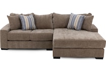 mndc brown sta fab sectional pieces zpkg  