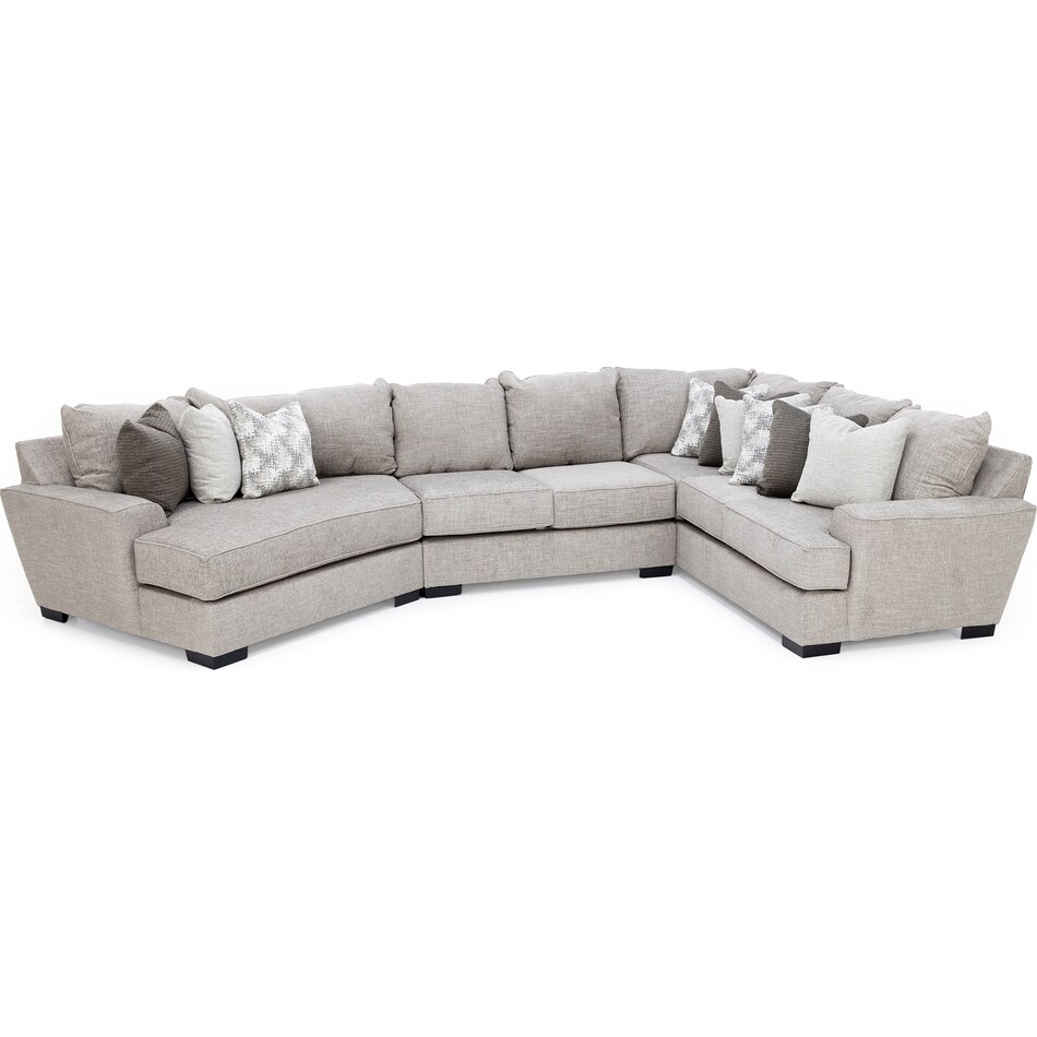 mndc grey sta fab sectional pieces pkg  