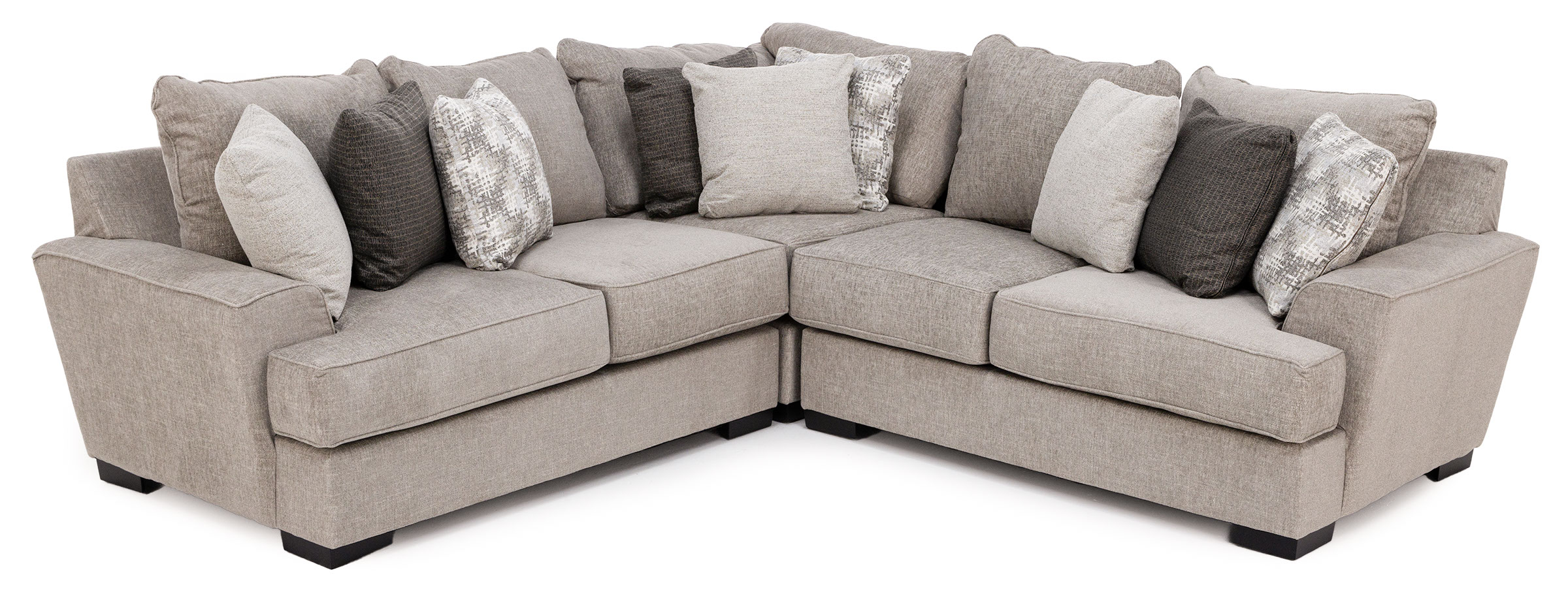 Fortune 3-Pc. Sectional In Fortune Stone | Steinhafels