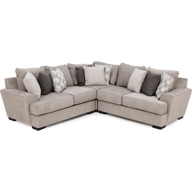 Fortune 3-Pc. Sectional In Fortune Stone